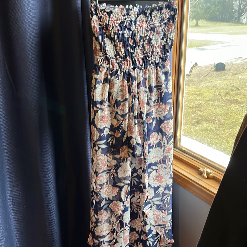 Strapless Dress With Shorts